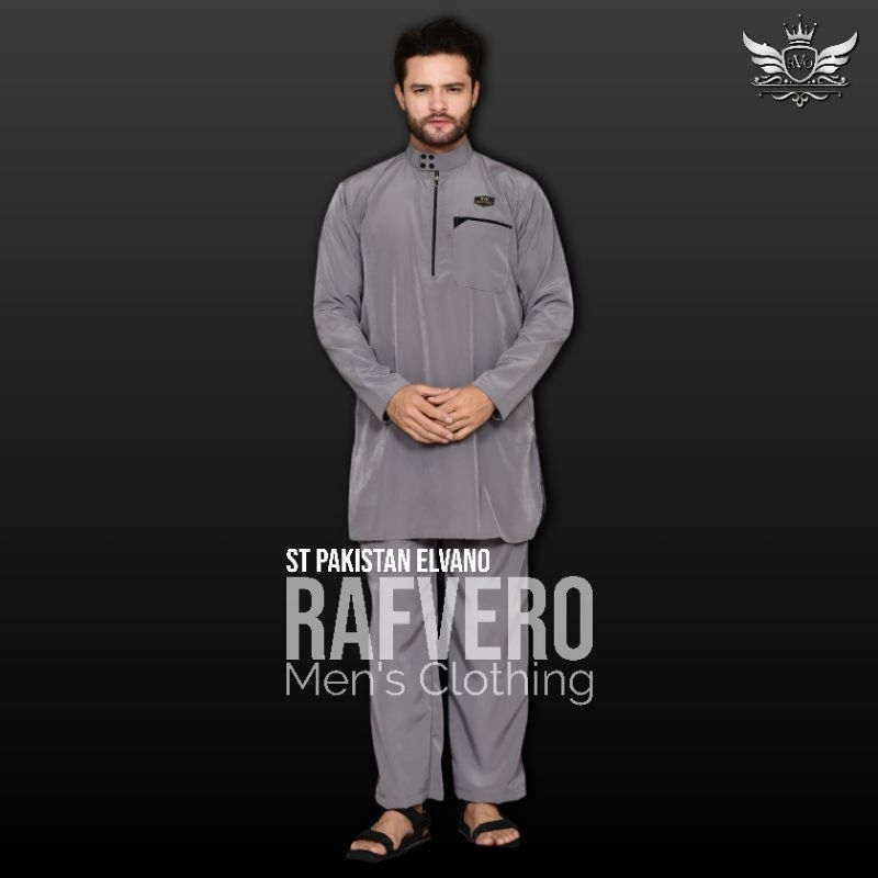 Terlaris Sps - Setelan Pakistan Pria Muslim - Kurta Setelan Celana Pria - Baju Koko Pria - Koko