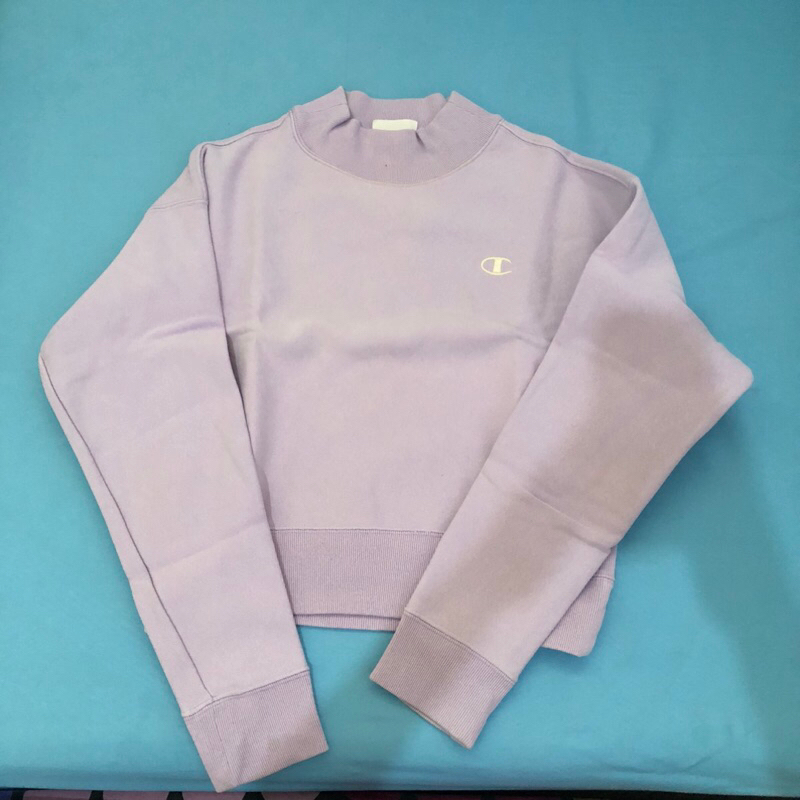 Champion Sweater Reverse Weave Crewneck Purple