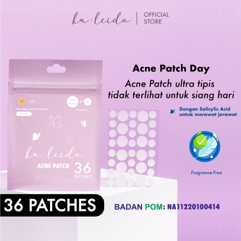 Kaleido Acne patch/Pimple patch acne Kaleido isi 36 patch