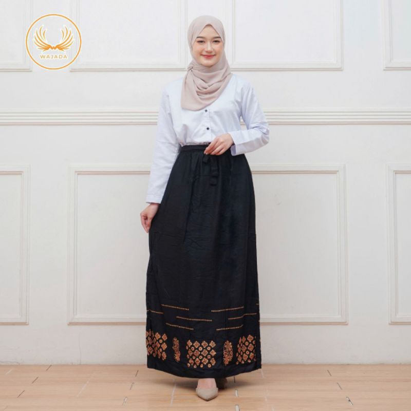 rok sarung santri/rok mbak santri /rok kekinian bahan adem dan nyaman di pake