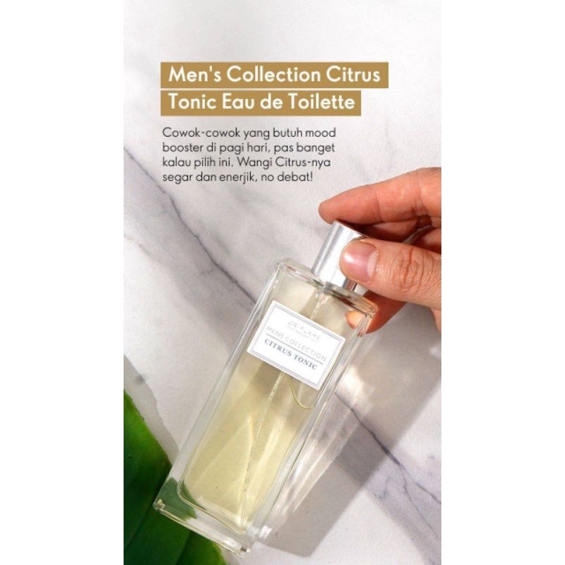 ORIFLAME PARFUM CITRUS MENS COLLECTION