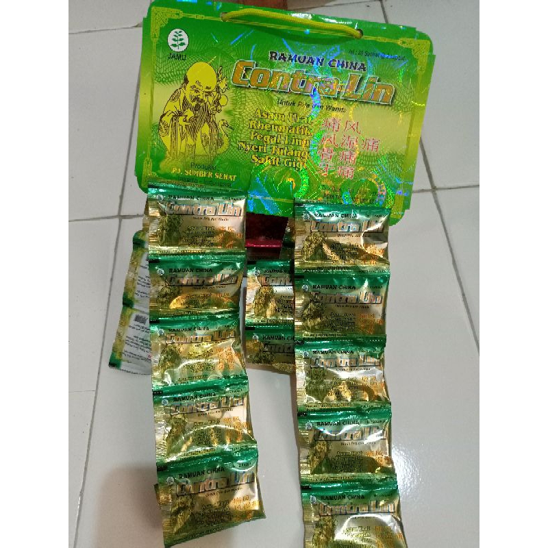 Ramuan cina CONTRALIN Asam urat