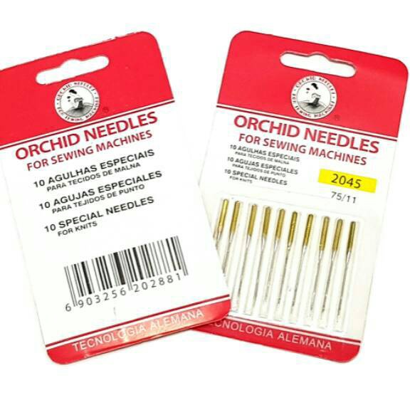 Jarum Jahit Kaos  Jarum Anti Skip untuk Mesin Jahit Portable  Klasik