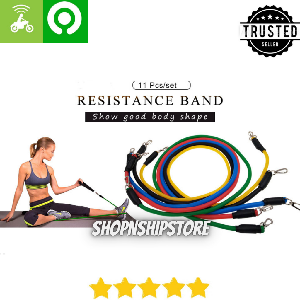 Set Tali Olahraga Pintu Serbaguna/ 11 set alat Fitness dan Gym Dirumah