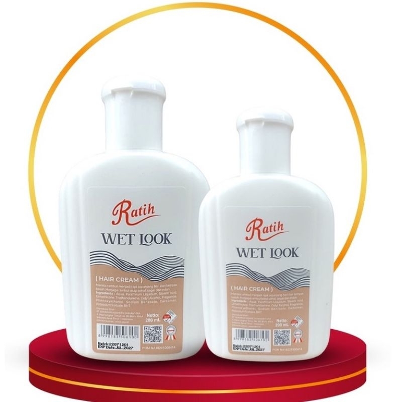 HOLLY/SRASI/RATIH Wet Look Hair Cream 200 ML