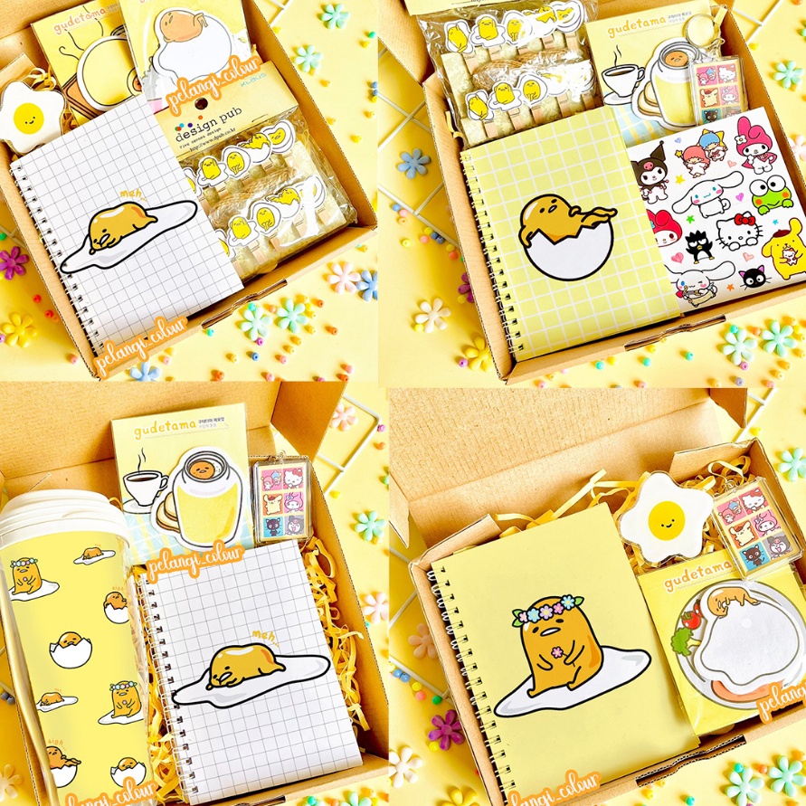 

DAPATKAN Hampers Gudetama Gift Box Gudetama Paket Kado Gudetama