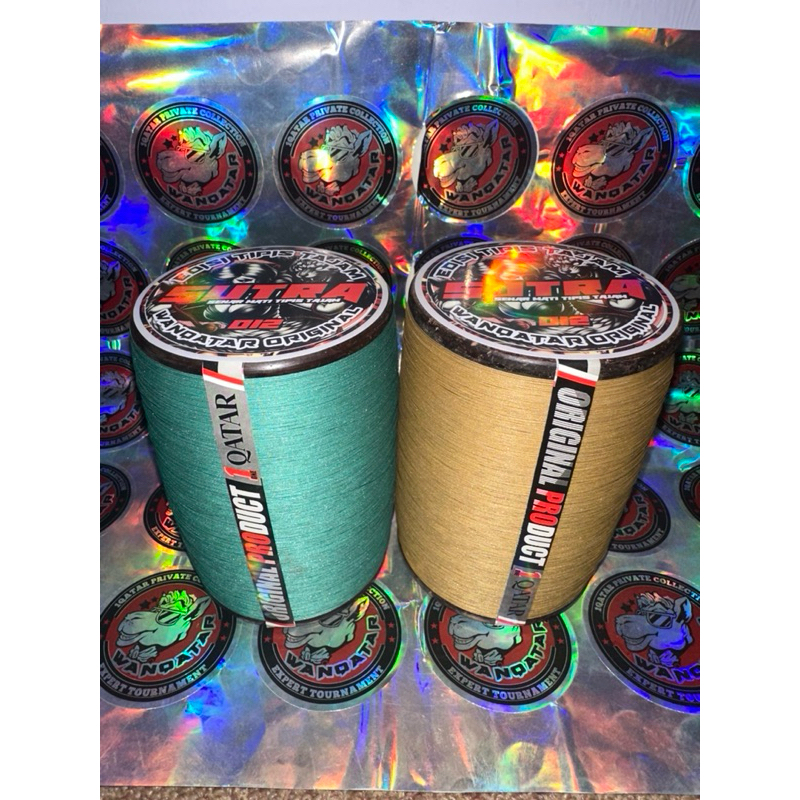 [MATOT TERKECIL 012] Gelasan Senar Mati MATOT 012 SUTRA by 1QATAR 8000yard sangat kecil dan tajam kh