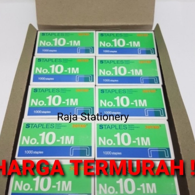 

TERMURAH STAPLES NO1 KECIL ISI STAPLER REFILL HEKTER NO11M 1 DUS ISI 2