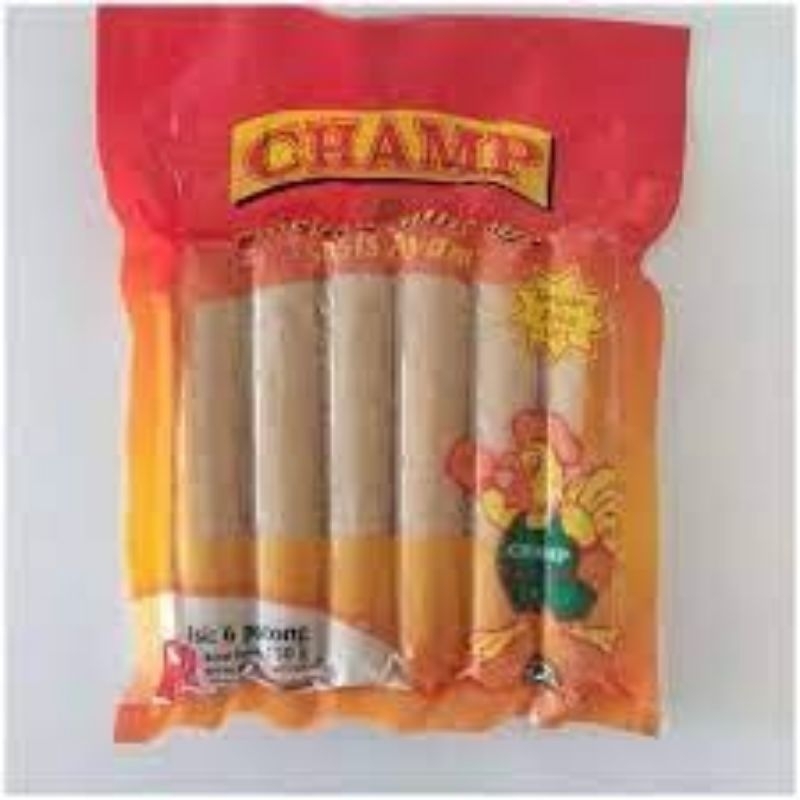 

Champ Sosis Ayam Isi 6 150Gr / Sosis Ayam