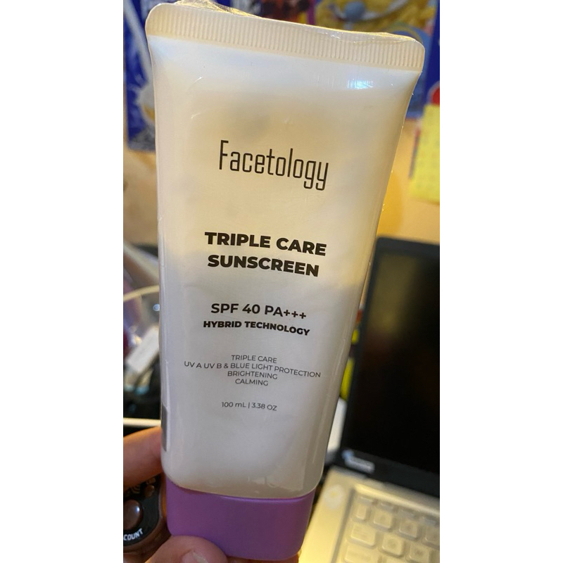 (Preloved) Facetology Sunscreen 100ml