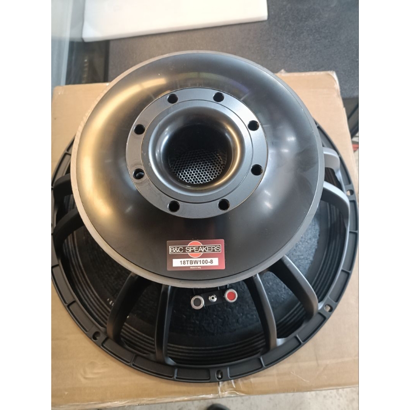 B&C Speaker Component 18TBW100 Woofer 18 Inch - B&C TBW 100 Component