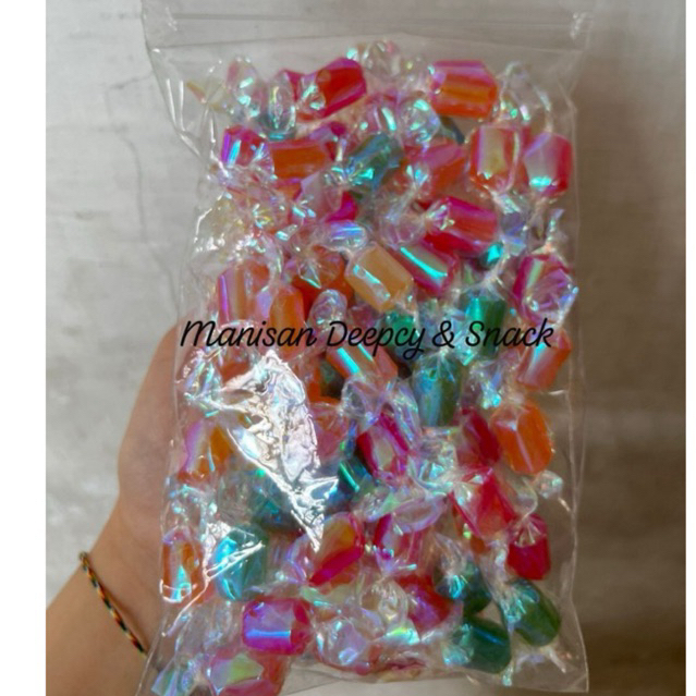 

[READY STOCK] PERMEN CRYSTAL || PERMEN MANIS BLING BLING