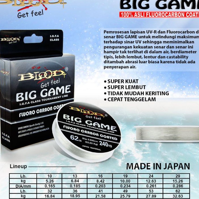 Senar Blood Big Game