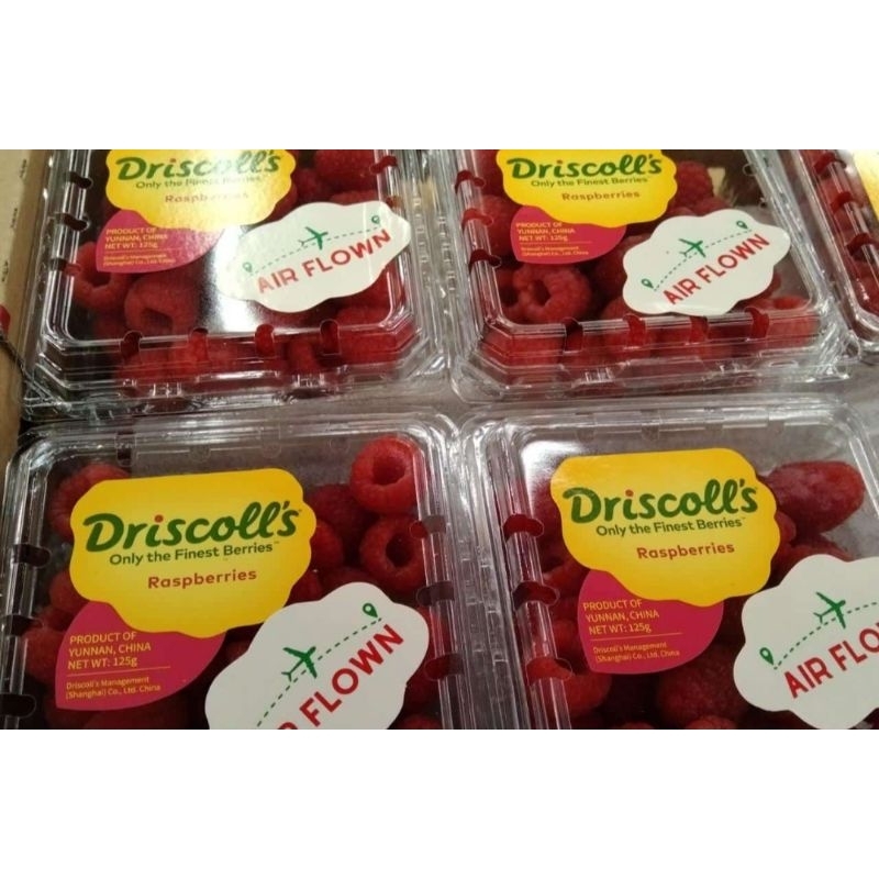 

Buah Raspberry Driscoll china 125 Grm