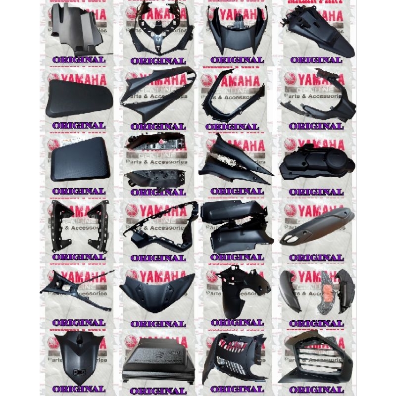 NEW COVER BODY KASAR NEW AEROX 155 2021-2024 ORIGINAL YAMAHA