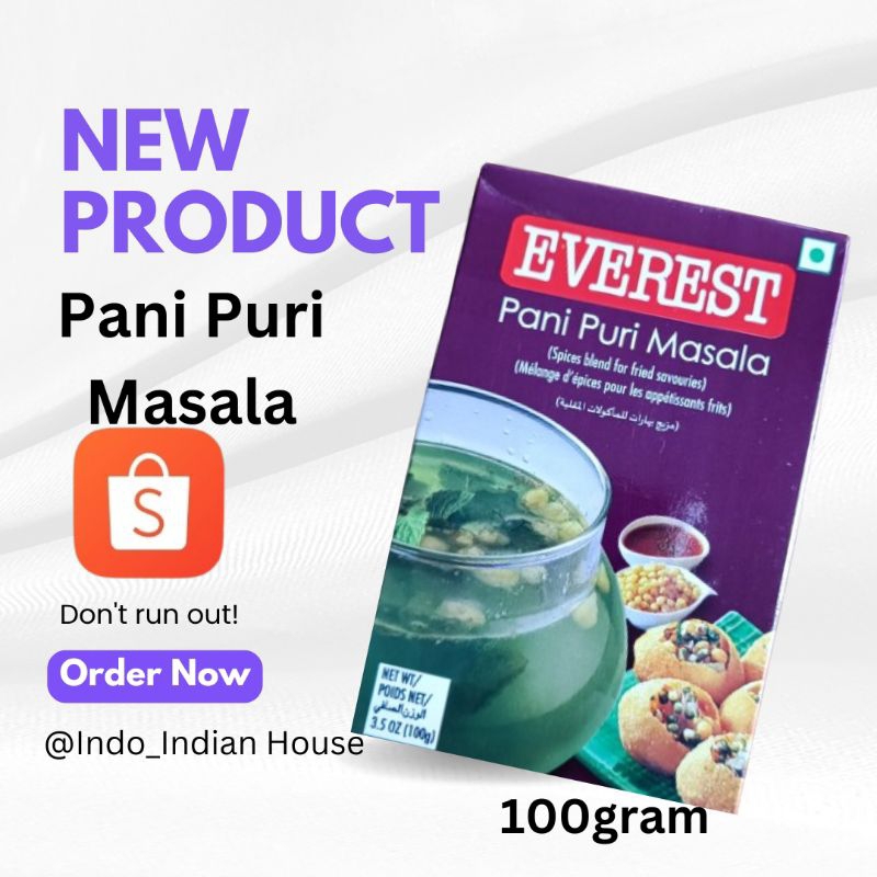 

Pani Puri Masala Everest 100gr