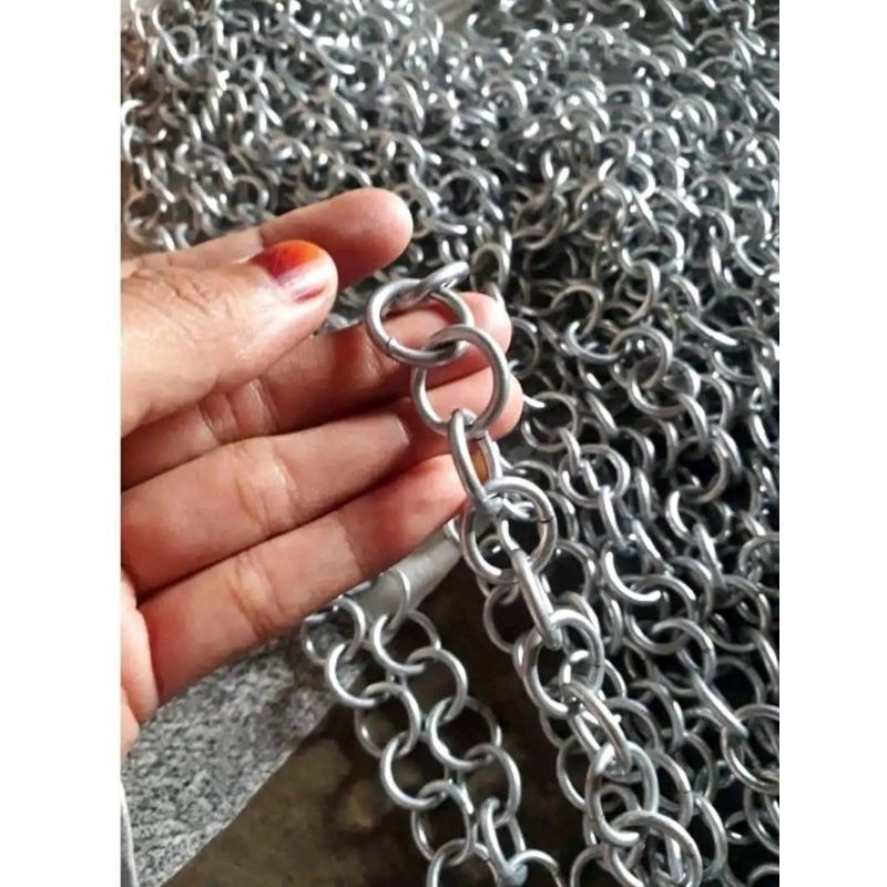 rantai jala kawat galvanis anti karat