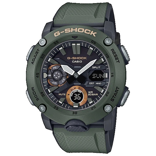 Jam Tangan Pria Casio G-Shock Original GA-2000-3A