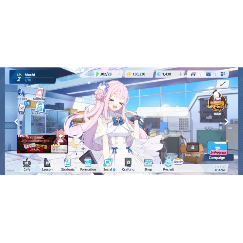 Blue Archive BA Arsip Biru Akun Starter Limited Characters Misono Mika