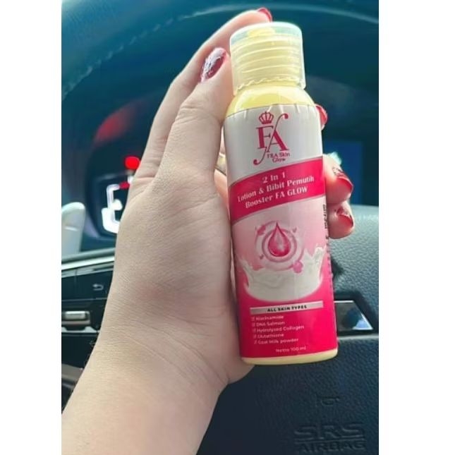 Lotion Bibit pemutih booster Fa skin glow / HB FA skin glow