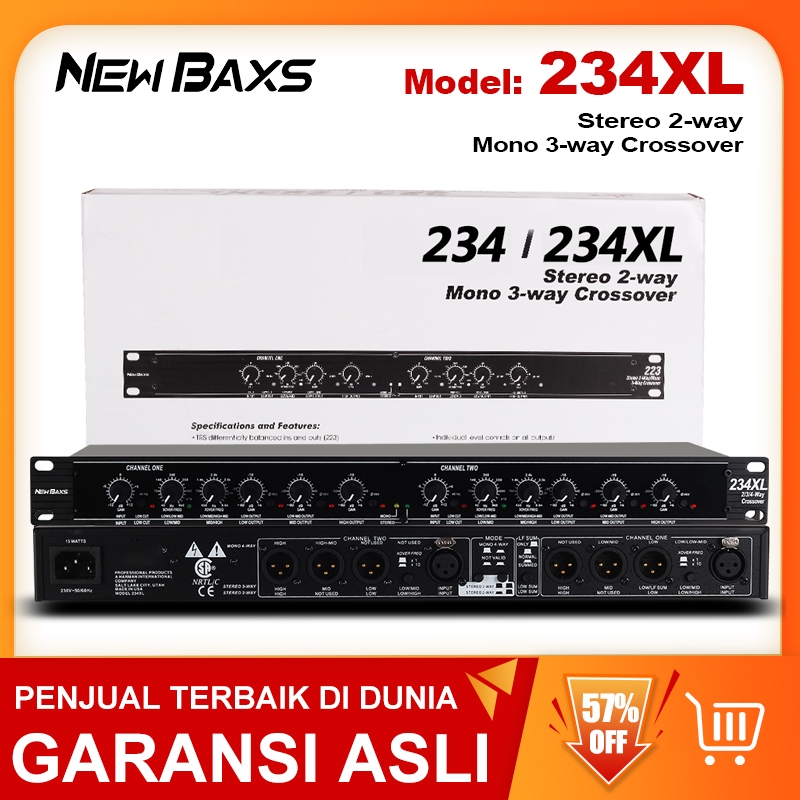 NEW BAXS [COD] 223XL/234XL Pembatas Crossover BARU dua saluran 2 pembagi