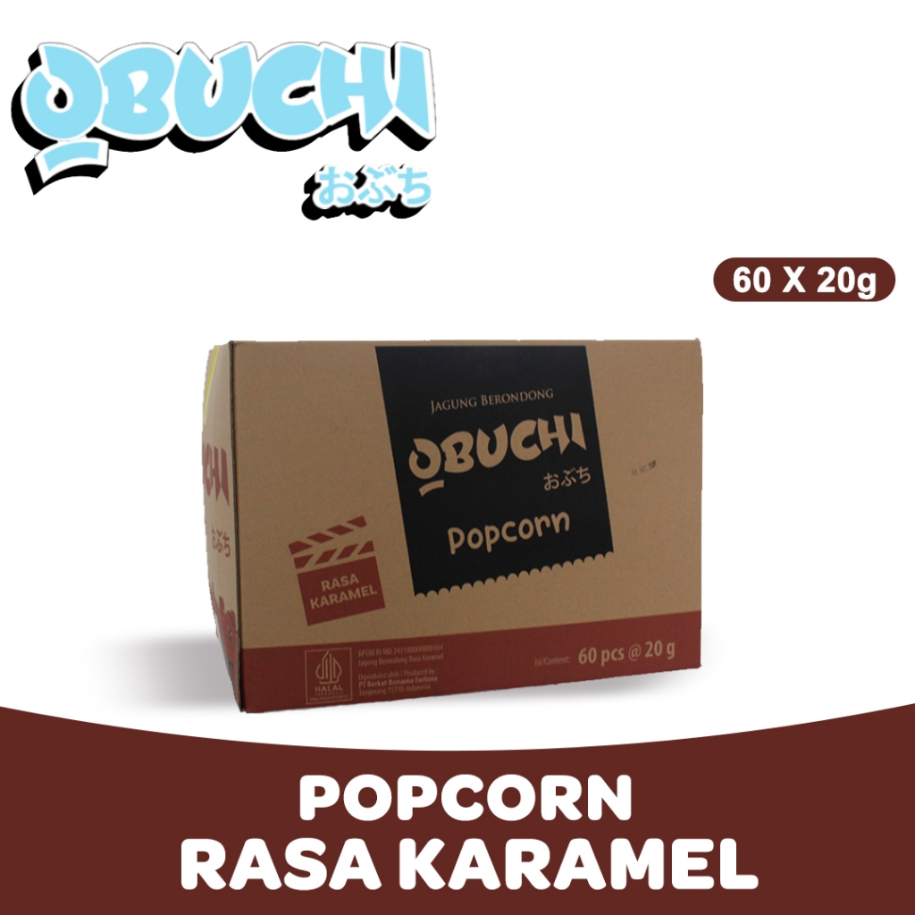 

Obuchi Popcorn Rasa Karamel - Jagung Berondong