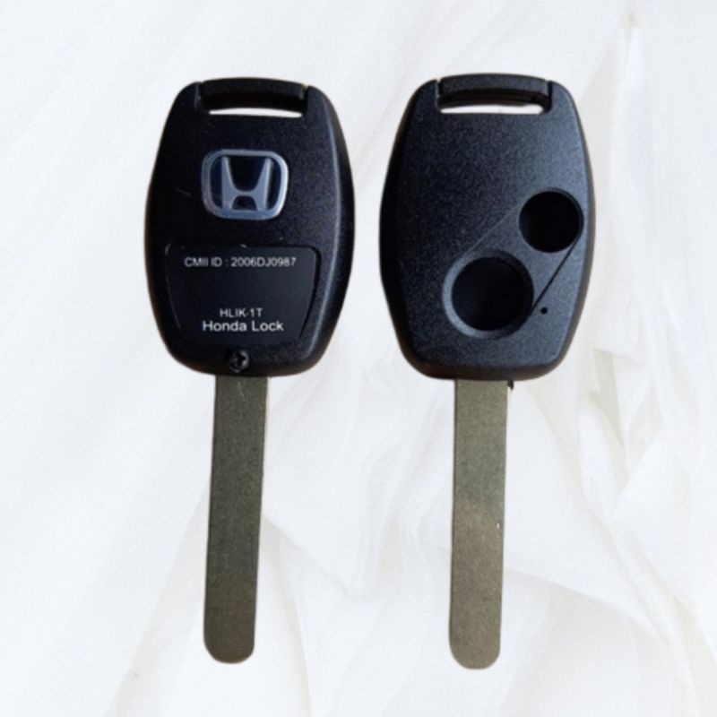 casing kunci honda 2 lubang cover key honda duplikat mobilio brio