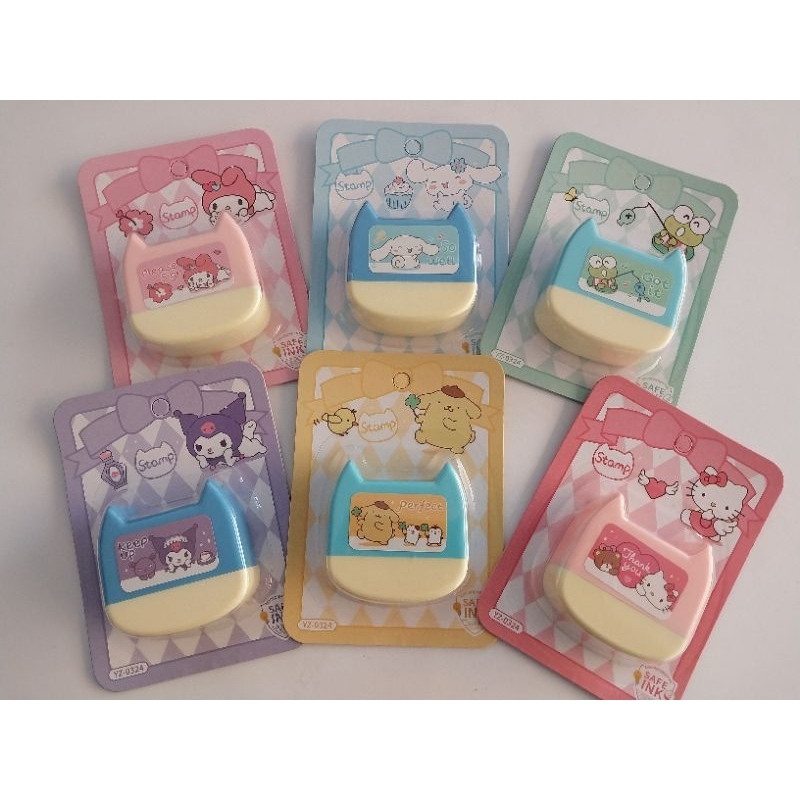 

Stamp Sanrio/Stamp Anak Lucu/Stampel Sanrio/Stamp Sanrio Persegi