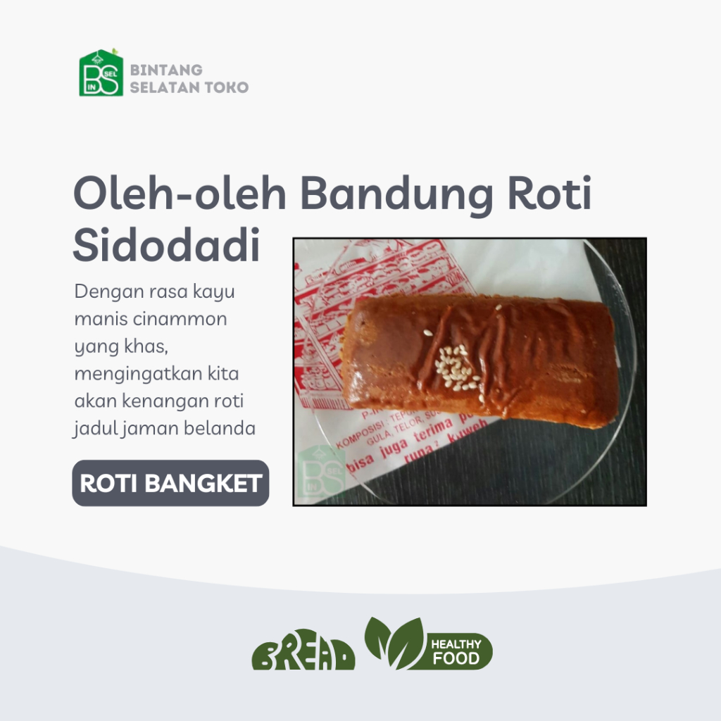 OLEH OLEH BANDUNG ROTI BANGKET SIDODADI