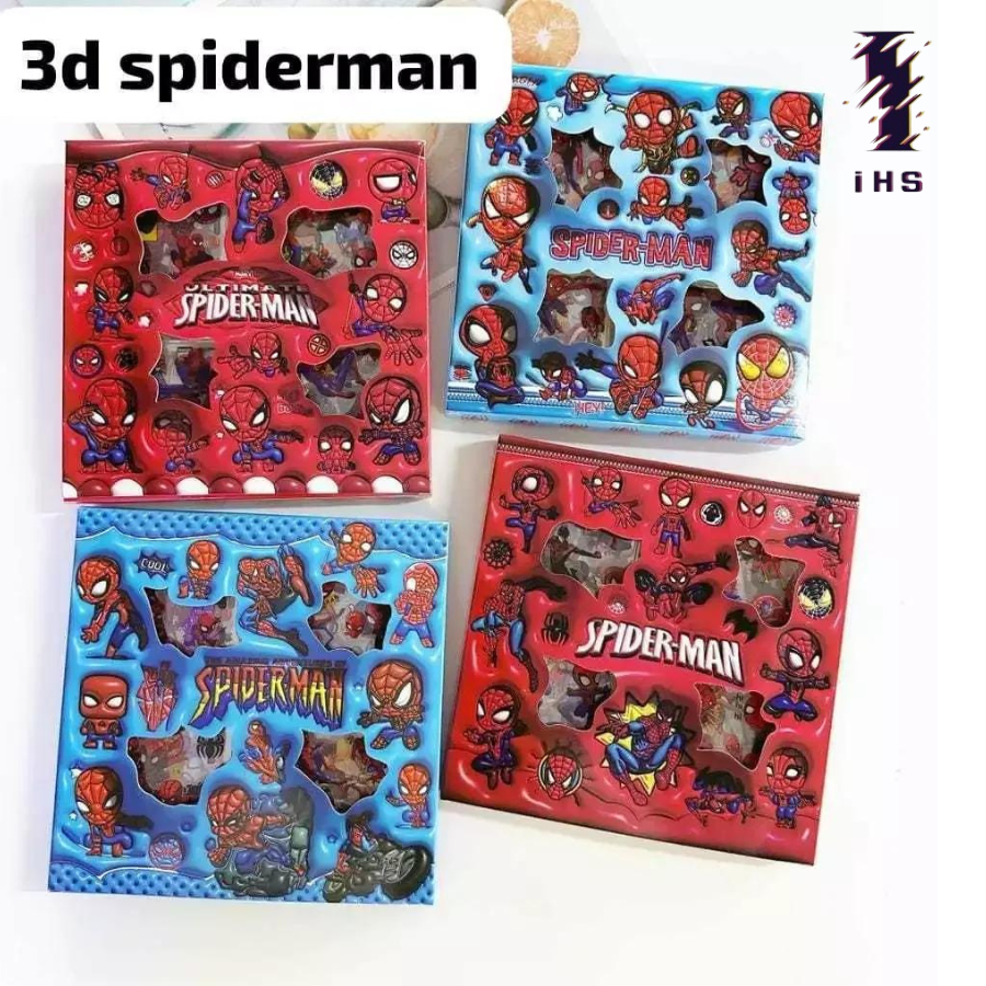 

Stiker Lucu Labubu, Sanrio, Spiderman, dan Super Mario Bross Aesthetic - Stiker 100pcs