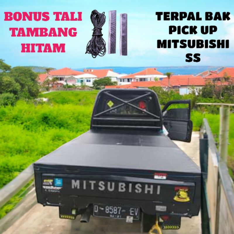 Terpal Bak Pick Up Mitsubishi SS Bak Standar Anti Air