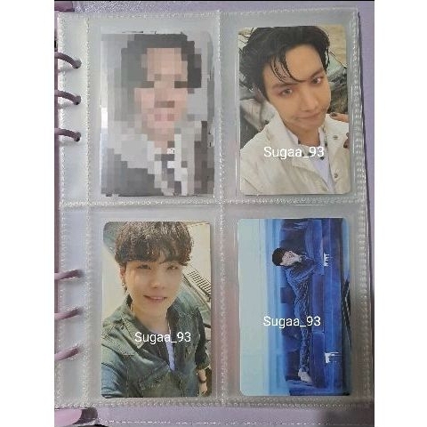 PHOTOCARD YOONGI BUTTER BE J-HOPE JITB