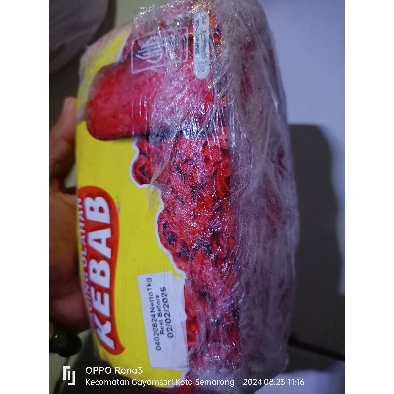 

daging kebab 1 kg