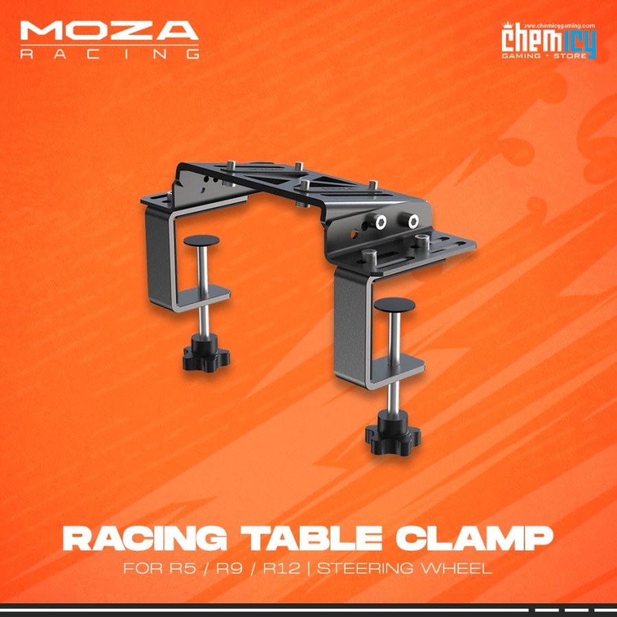 MOZA Racing Table Clamp For R3 R5 R9 R12 Steering Wheel Table Clamp For MOZA Direct Drive / DD
