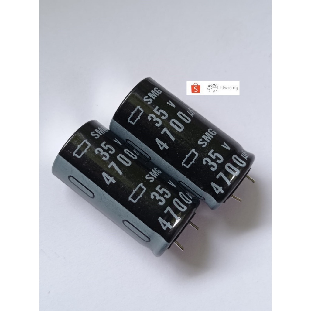 Kapasitor Elco 4700uf 35v 35volt Capasitor Elco 4700 uf 35 V 4700uf 35 Volt