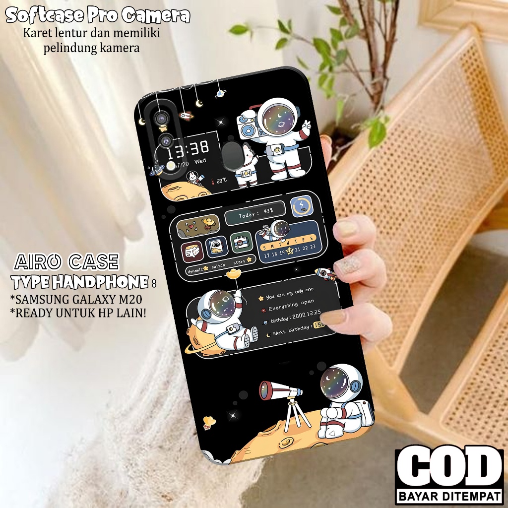 Softcase SAMSUNG GALAXY M20 - Case SAMSUNG GALAXY M20 - Casing SAMSUNG GALAXY M20 -  Kesing SAMSUNG 