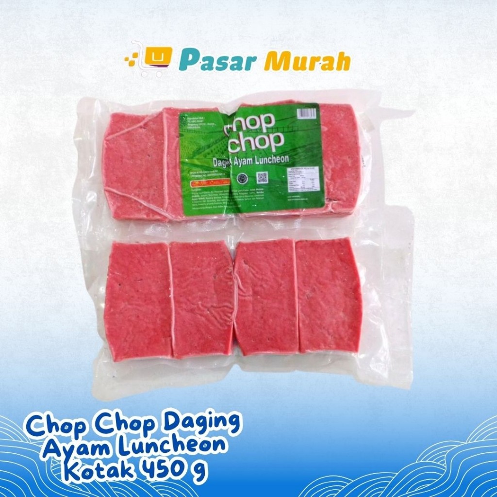 

⁠Chop Chop Daging Ayam Luncheon Kotak 450gr