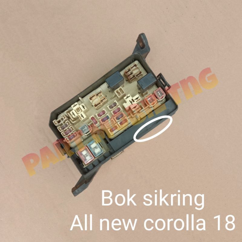 Bok Box Sikering Sikring Toyota All New Great Corolla Copotan