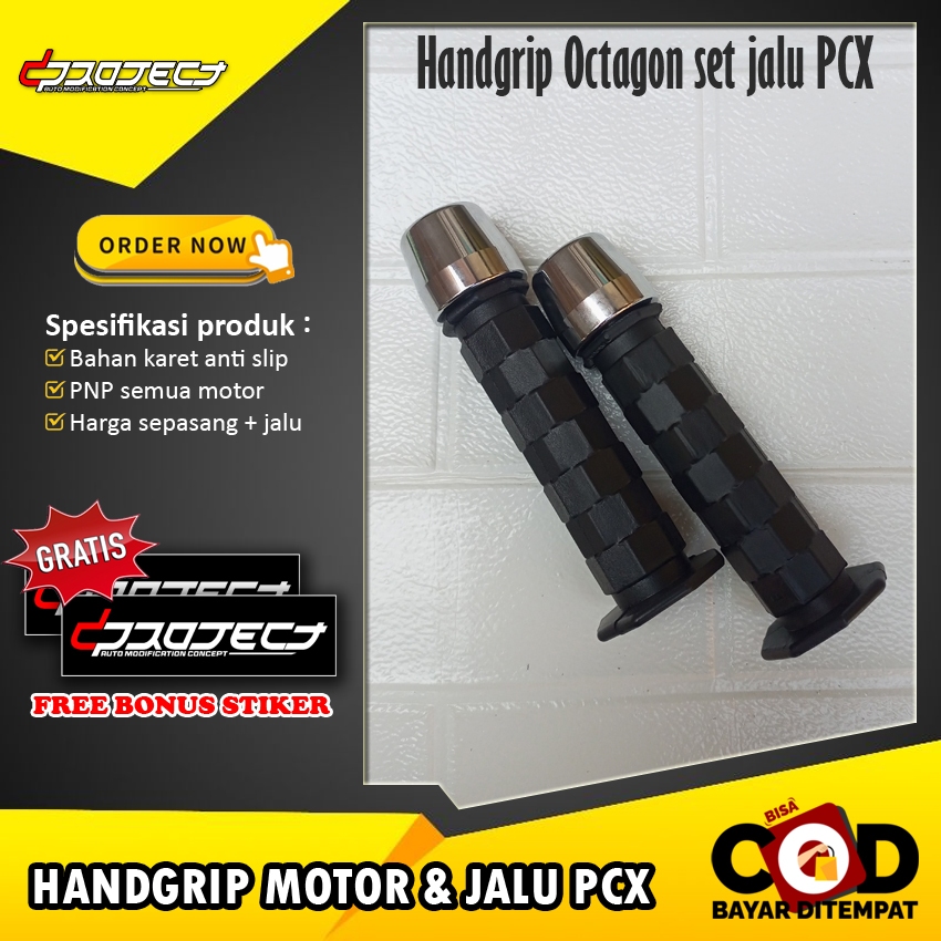 Handgrip set jalu pcx universal semua motor / Jalu PCX/Handgrip set jalu PCX Murah