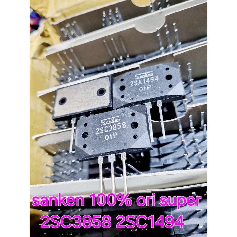 SANKEN 2SC3858 2SA1494 A1494/C3858 ORI SUPER