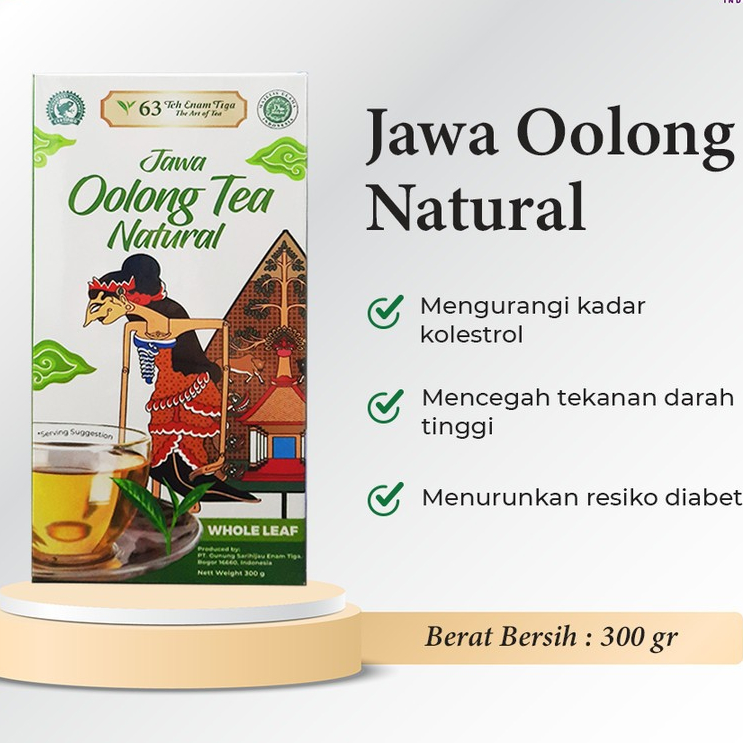 

Teh 63 Jawa Oolong 300gr