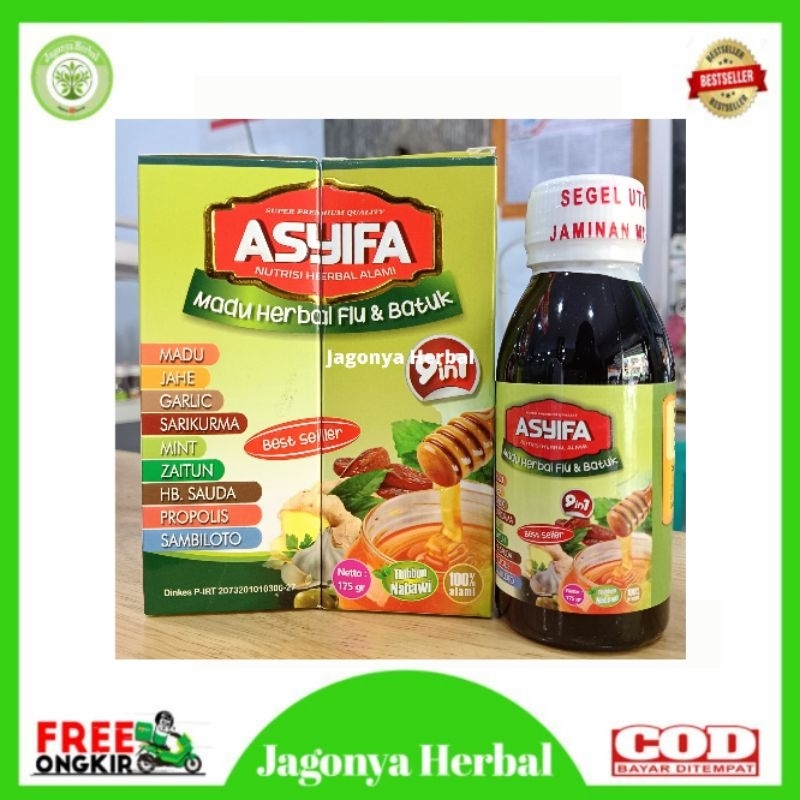 

MADU HERBAL FLU & BATUK ASYIFA 9 IN 1