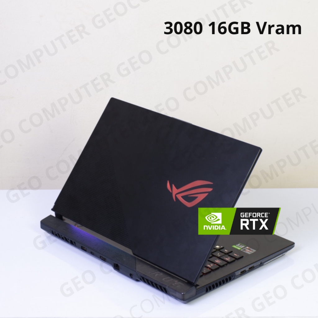 Asus ROG Strix Scar G533QS AMD Ryzen 9/Nvidia RTX 3080 16GB Vram/Laptop Gaming High end