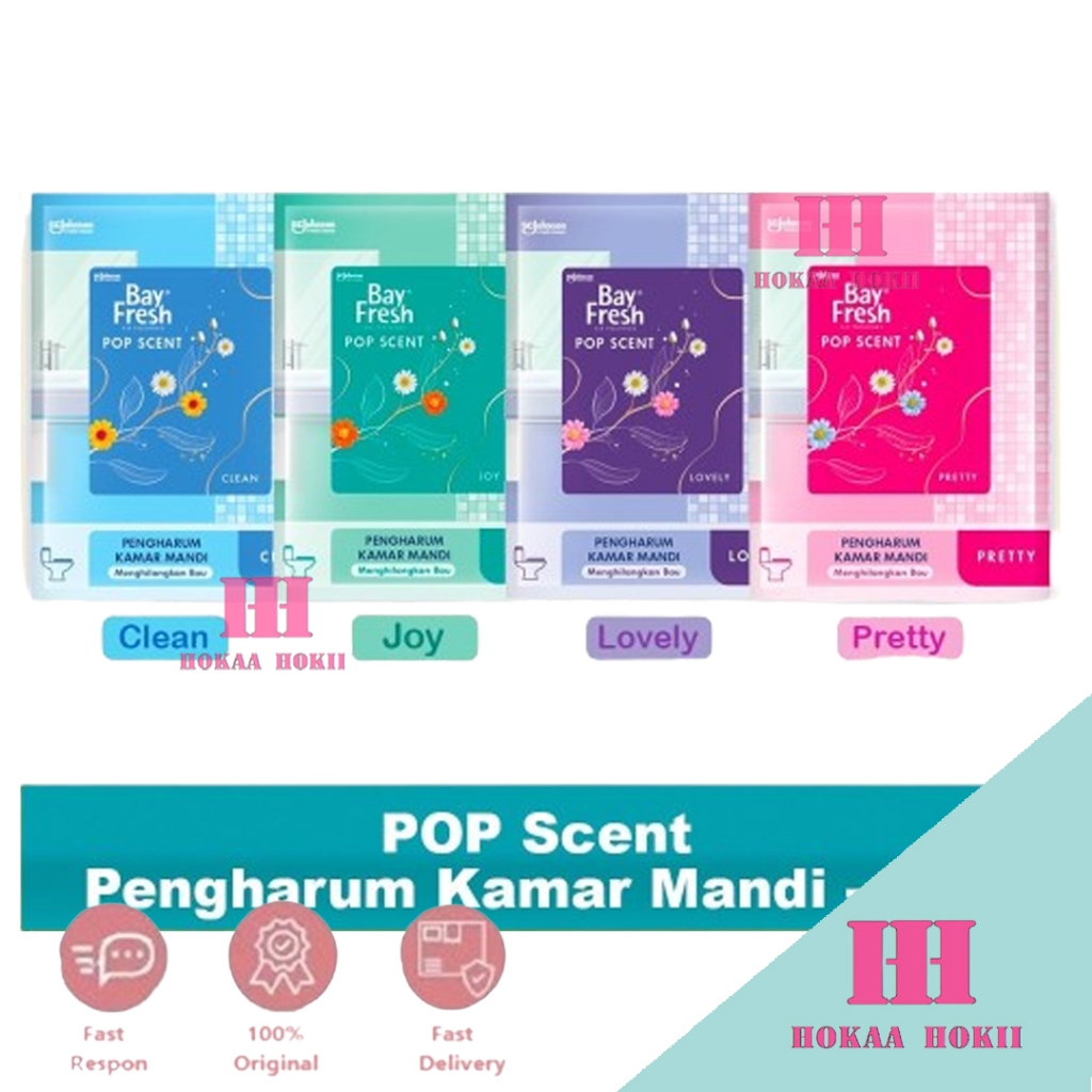 BayFresh Pop Scent Pengharum Kamar Mandi 10g
