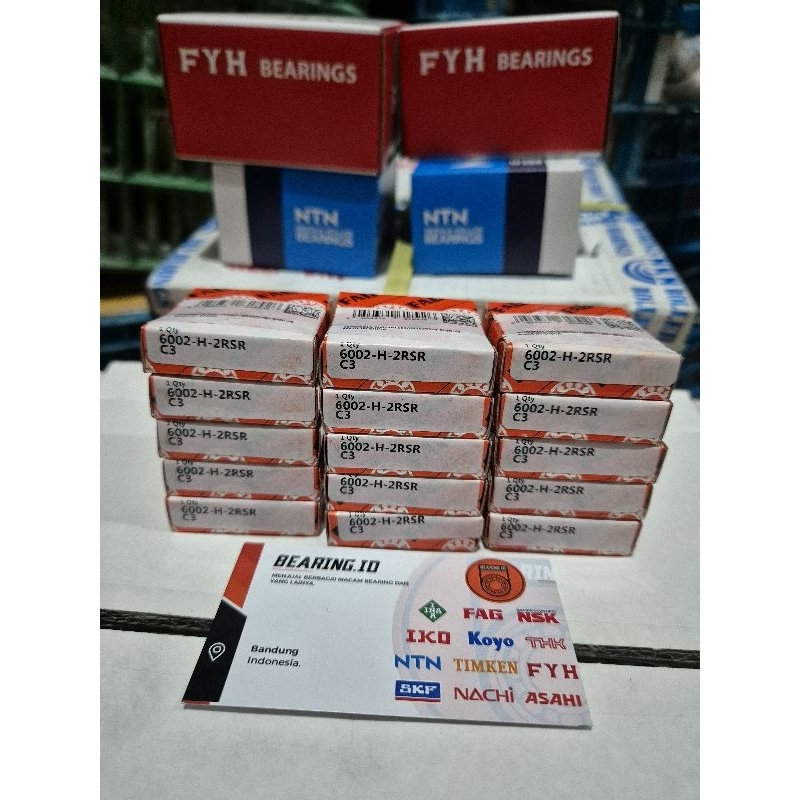 Bearing 6002 2RS C3 FAG ORIGINAL