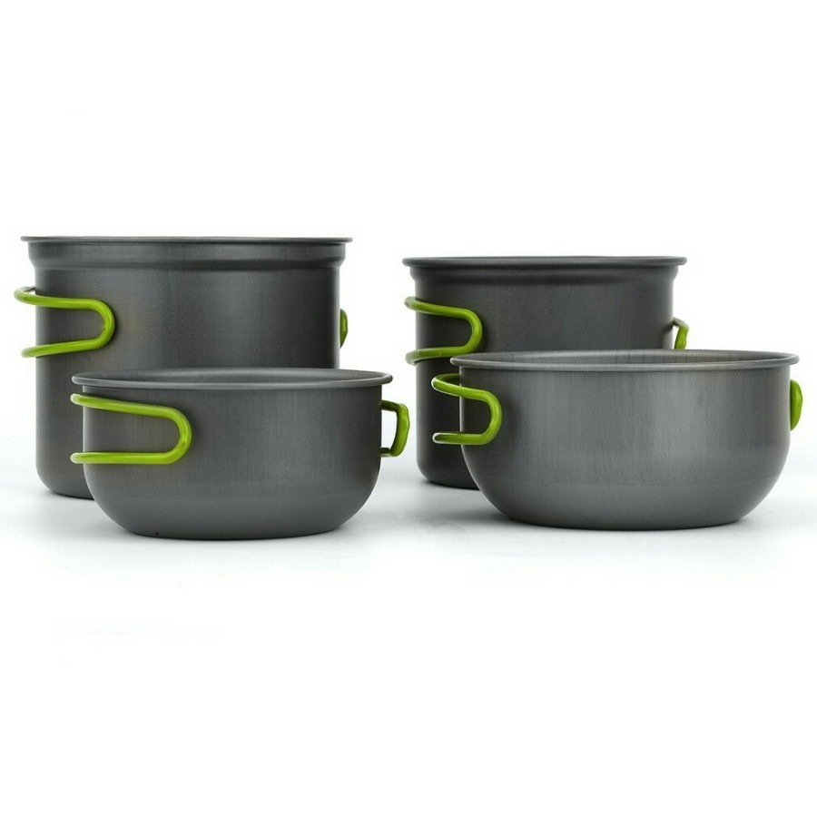 Cooking set ds201 perlengkapan masak perkakas masak alat masak camping hiking