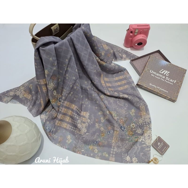UMAMA SCARF SEGI EMPAT MOTIF VOAL DIGITAL PREMIUM / HIJAB SEGI EMPAT MOTIF / UMAMA SCARF SEGIEMPAT V