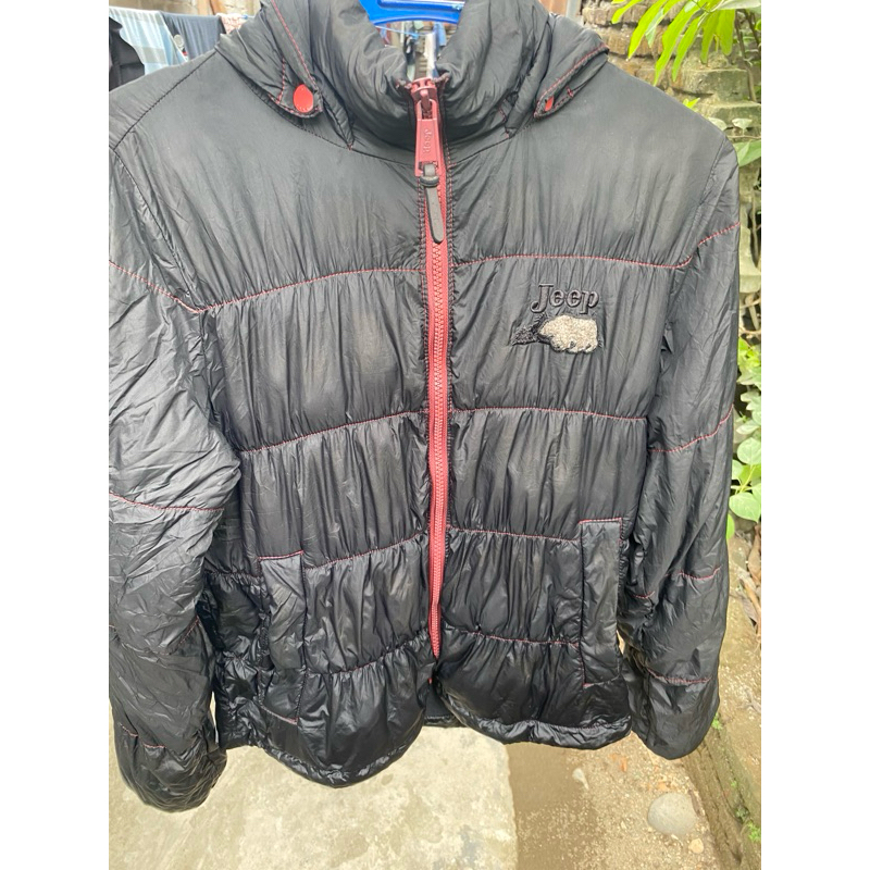 jaket parasut gelembung JEEP