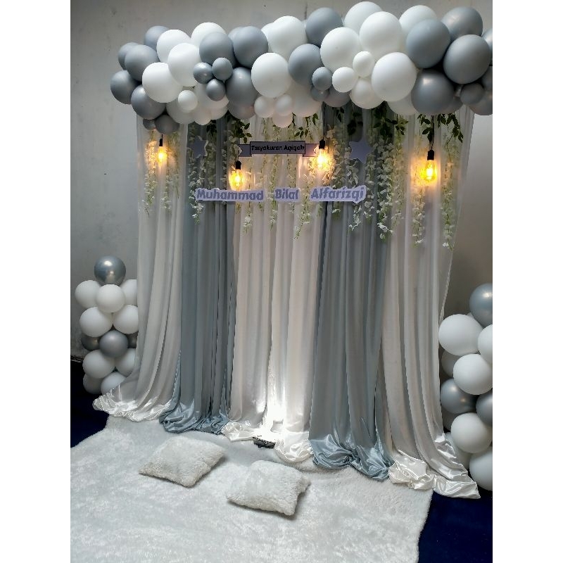 DEKORASI PENGAJIAN AQIQAH (SEWA)