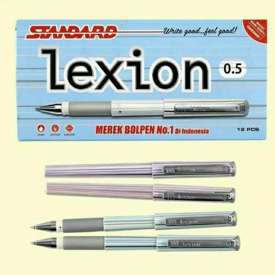 

Pulpen Bolpen Bolpoint Standard Lexion 0.5